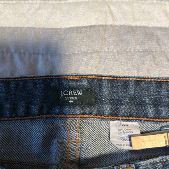 J Crew Women's Stretch Matchstick Denim Blue Jeans Size 30 S - Picture 9 of 9